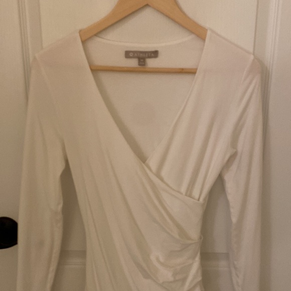 Athleta White Dress Size XS - Picture 4 of 7